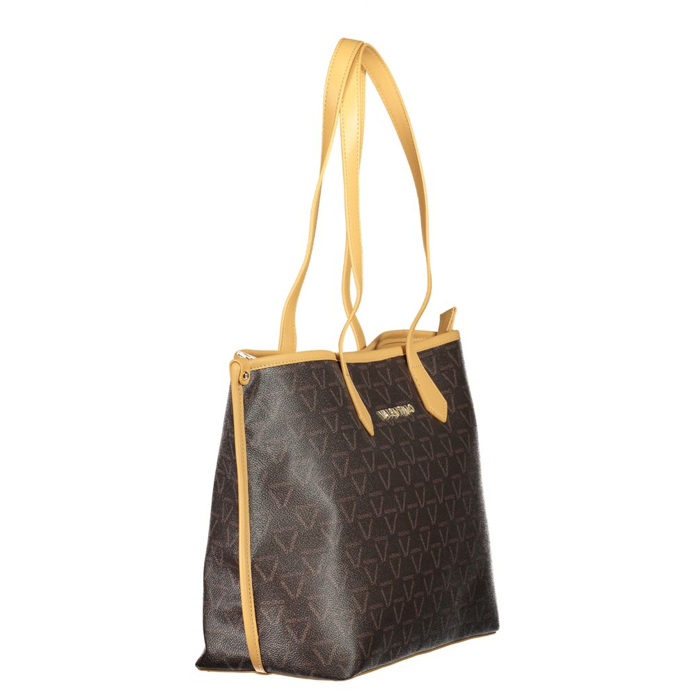 Valentino Bags Brown Polyethylene Handbag